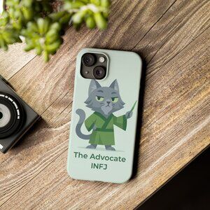 MBTI INFJ Cat Iphone Case